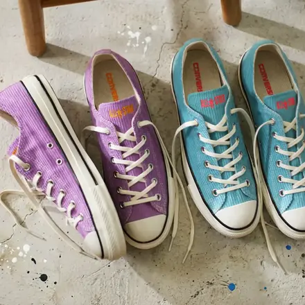  コンバース オールスター エイジド ウォッシュドコーデュロイ OX 2色