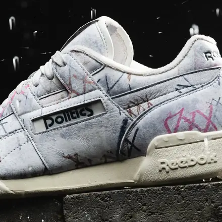  スニーカー ポリティクス × リーボック ワークアウト プラス "ウィッシング リチュアル"