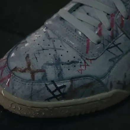 【海外4月18日発売予定】 スニーカー ポリティクス × リーボック ワークアウト プラス "ウィッシング リチュアル"