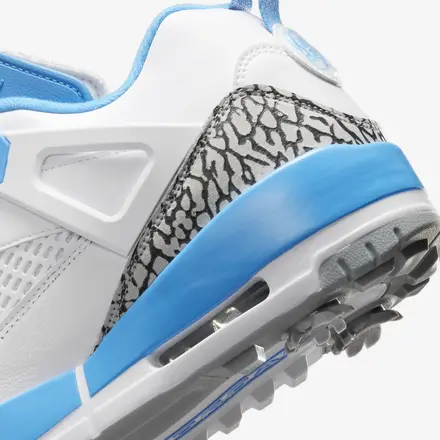 【国内4月発売予定】 ナイキ ジョーダン スパイジーク ロー ゴルフ ホワイト/ウルフ グレー/ユニバーシティ ブルー(HQ4365-102)