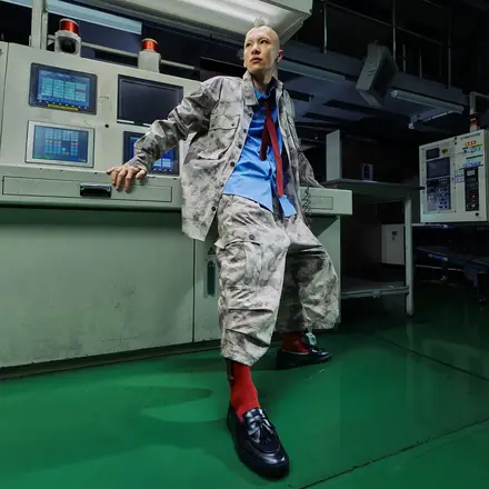 【国内先行予約/4月17日発売予定】 ビリーズ × ヴァンズ ローファー ミッド 2色