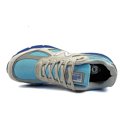 【海外4月発売予定】 ニューバランス 990V4 ムーンビーム/クラウド ブルー/マジック ブルー(U990MB4)