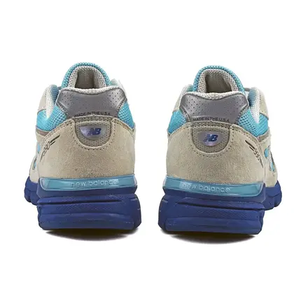 【海外4月発売予定】 ニューバランス 990V4 ムーンビーム/クラウド ブルー/マジック ブルー(U990MB4)