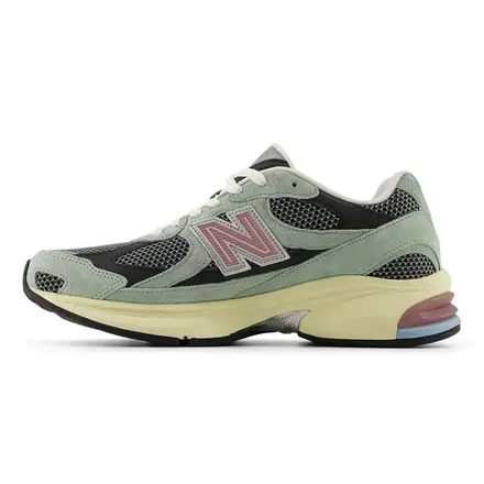 【海外4月発売予定】 ニューバランス アブゾーブ 2010 グリーン/ブルー/ピンク(U20104MW)