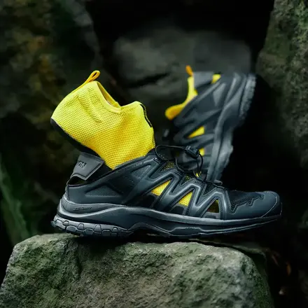  サロモン XA プロ 3D モジュラー ブラック/アスファルト/レモン(L47963700)