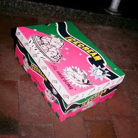 【海外5月1日/6日発売予定】 BBC アイスクリーム × リーボック ボード フリップ 2色