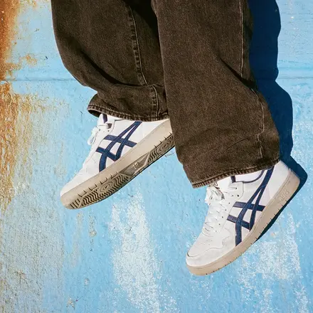   アシックス スポーツスタイル ジャパン プロ クリーム/インディペンデンス ブルー(1201A920-101)