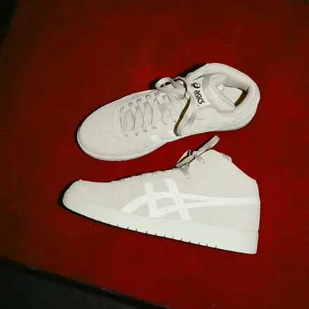 【国内4月17日発売予定】 アシックス スケートボーディング ジャパン プロ MT フェザー グレー/クリーム(1201B033-020)