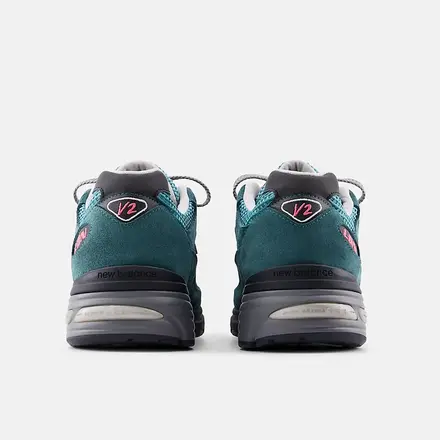 【海外4月22日発売予定】 ニューバランス 991V2 メイド イン UK ロンドン マラソン 2026 グリーン/ティール(U991LM2)