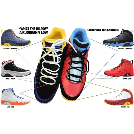  ナイキ エア ジョーダン 9 ロー "ホワット ザ キルロイ"(IV6476-010)