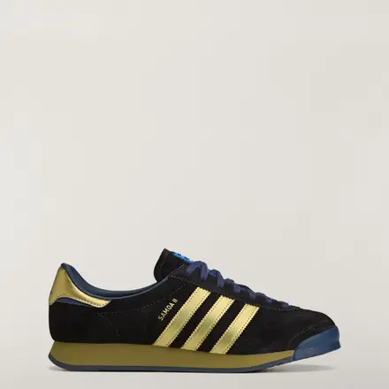【海外4月24日発売予定】 アディダス オリジナルス サモア II スペツィアル テック ゴールド/マット ゴールド/ナイト インディゴ(KK4219)
