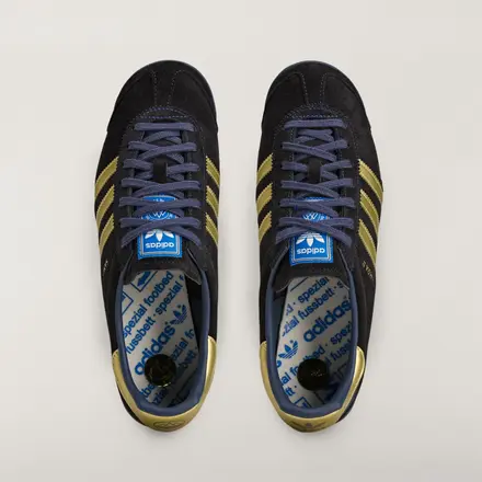【海外4月24日発売予定】 アディダス オリジナルス サモア II スペツィアル テック ゴールド/マット ゴールド/ナイト インディゴ(KK4219)