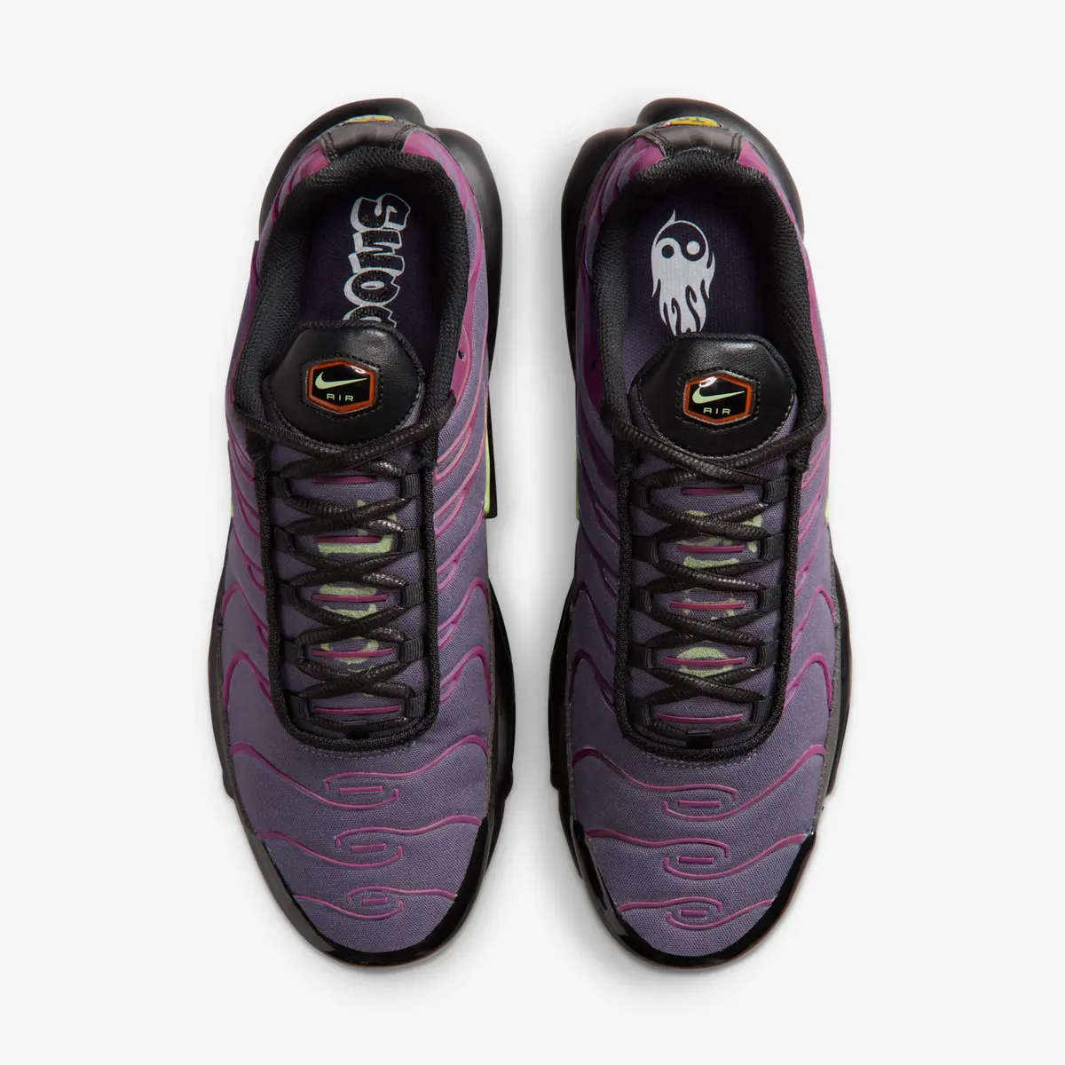 【国内5月1日発売予定】 ナイキ エア マックス プラス OG ダークレーズン/ブラック/アクティブピンク/リキッドライム(IR5898-573)