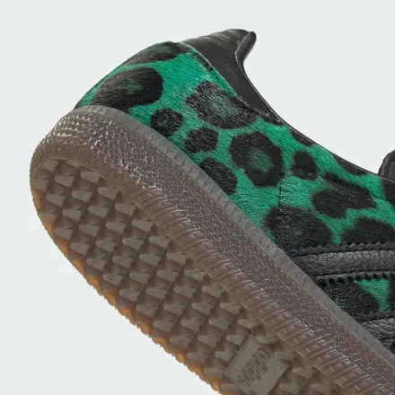 【国内4月発売開始】 アディダス オリジナルス ウィメンズ サンバ OG スクリーミング グリーン/コア ブラック/ゴールド メタリック(HQ9374)