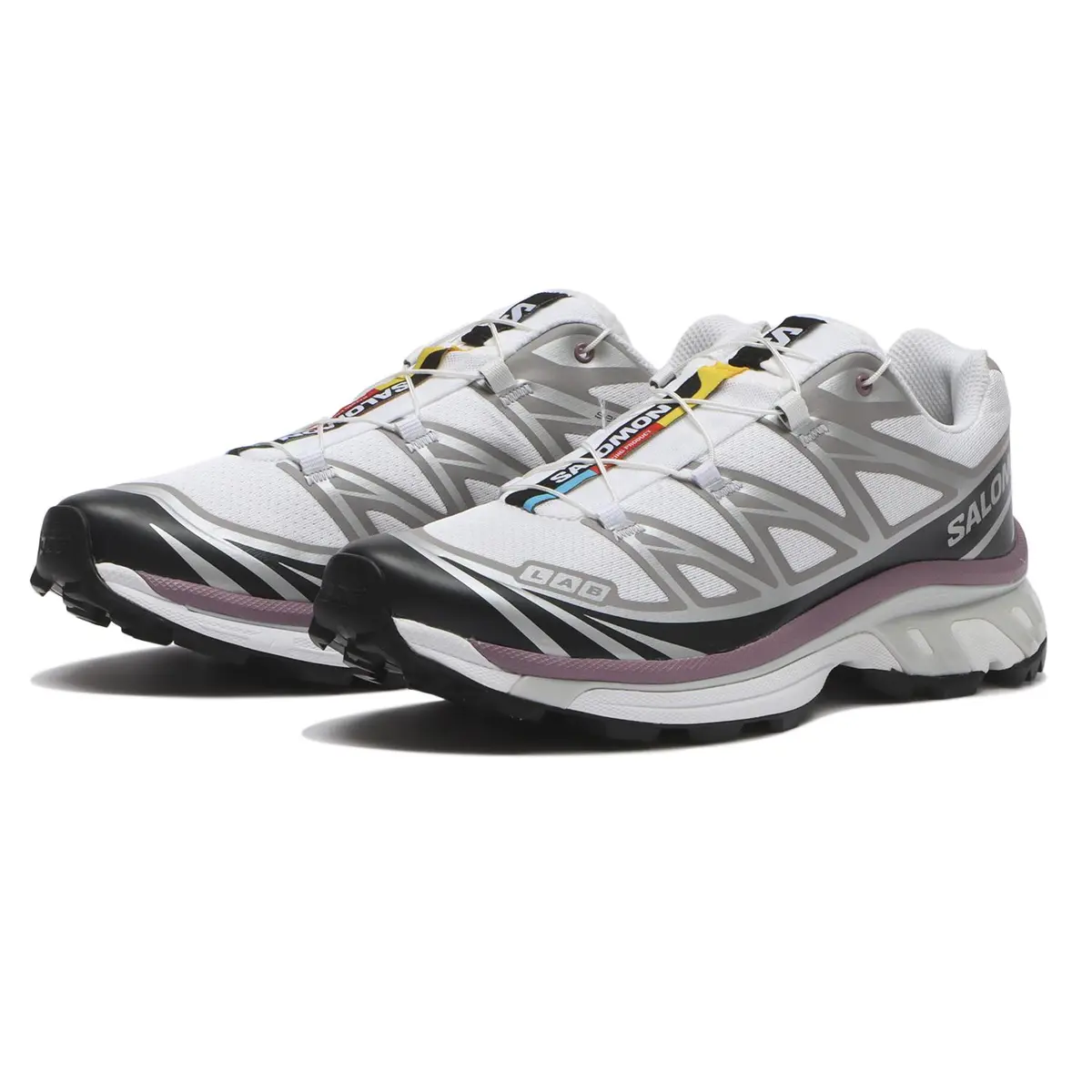 【国内先行予約/4月25日発売予定】 サロモン XT-6 ホワイト/ブラック/ダスキー オーキッド(L49209600)