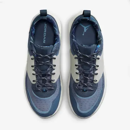 【国内4月29日発売予定】 ナイキ ジョーダン トランナー O/S “刺子” ディフューズド ブルー/セイル/ホワイト/ペール アイボリー(IR7254-499)