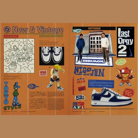 【国内5月2日発売予定】ニゴー × 高橋盾 × ナイキ エアフォース 1 ロー '01 "ラスト オージー 2" セイル/ロイヤル ブルー(IO8765-100)