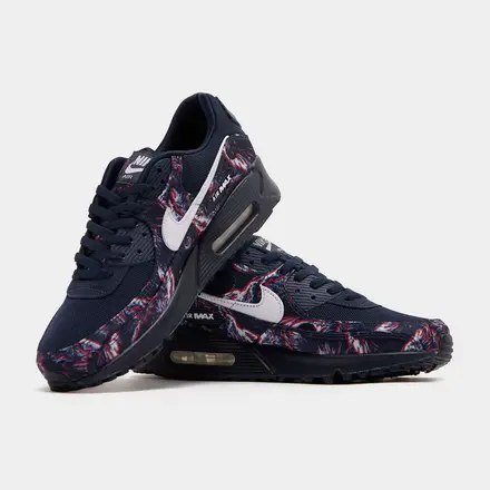 【2026年発売予定】ナイキ エアマックス 90 ネイビー/レッド/ホワイト キャンバス
