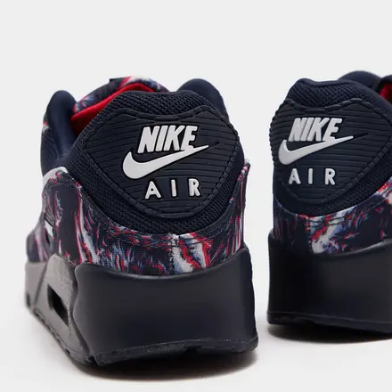 【2026年発売予定】ナイキ エアマックス 90 ネイビー/レッド/ホワイト キャンバス