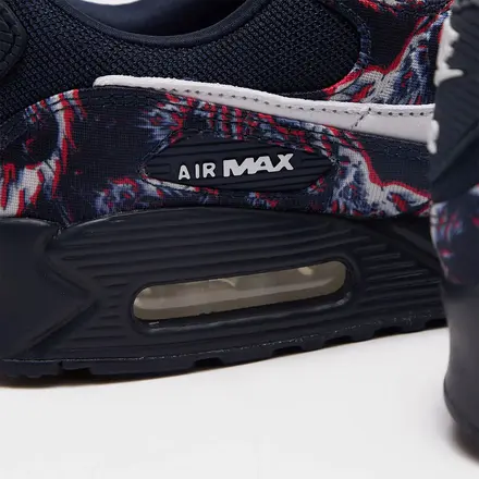 【2026年発売予定】ナイキ エアマックス 90 ネイビー/レッド/ホワイト キャンバス