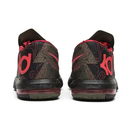 【海外7月3日発売予定】 ナイキ KD 6 "メテオロジー" ブラック/アトミック レッド/ミディアム オリーブ/ノーブル レッド(IM4409-001)