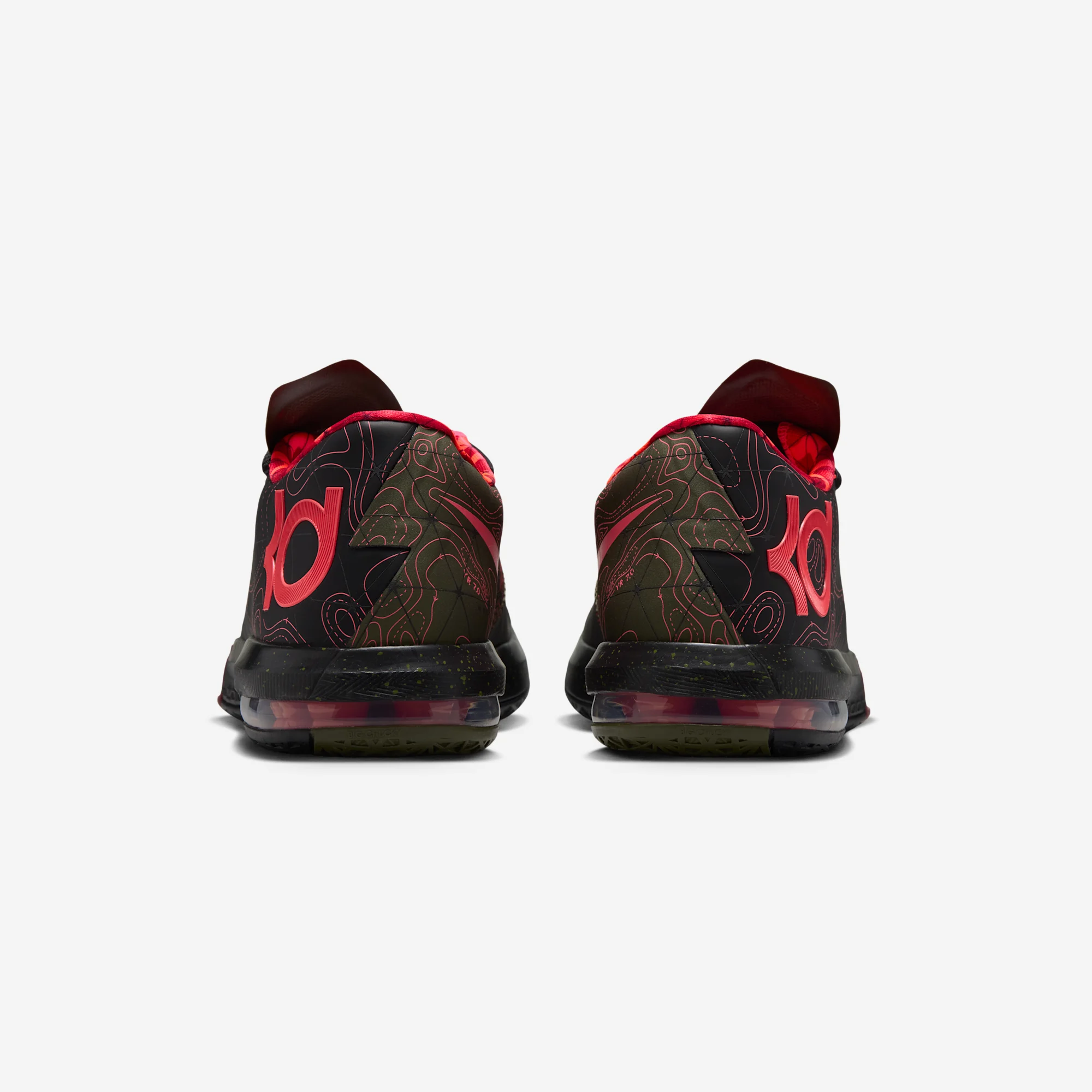 【海外8月8日発売予定】 ナイキ KD 6 "メテオロジー" ブラック/アトミック レッド/ミディアム オリーブ/ノーブル レッド(IM4409-001)