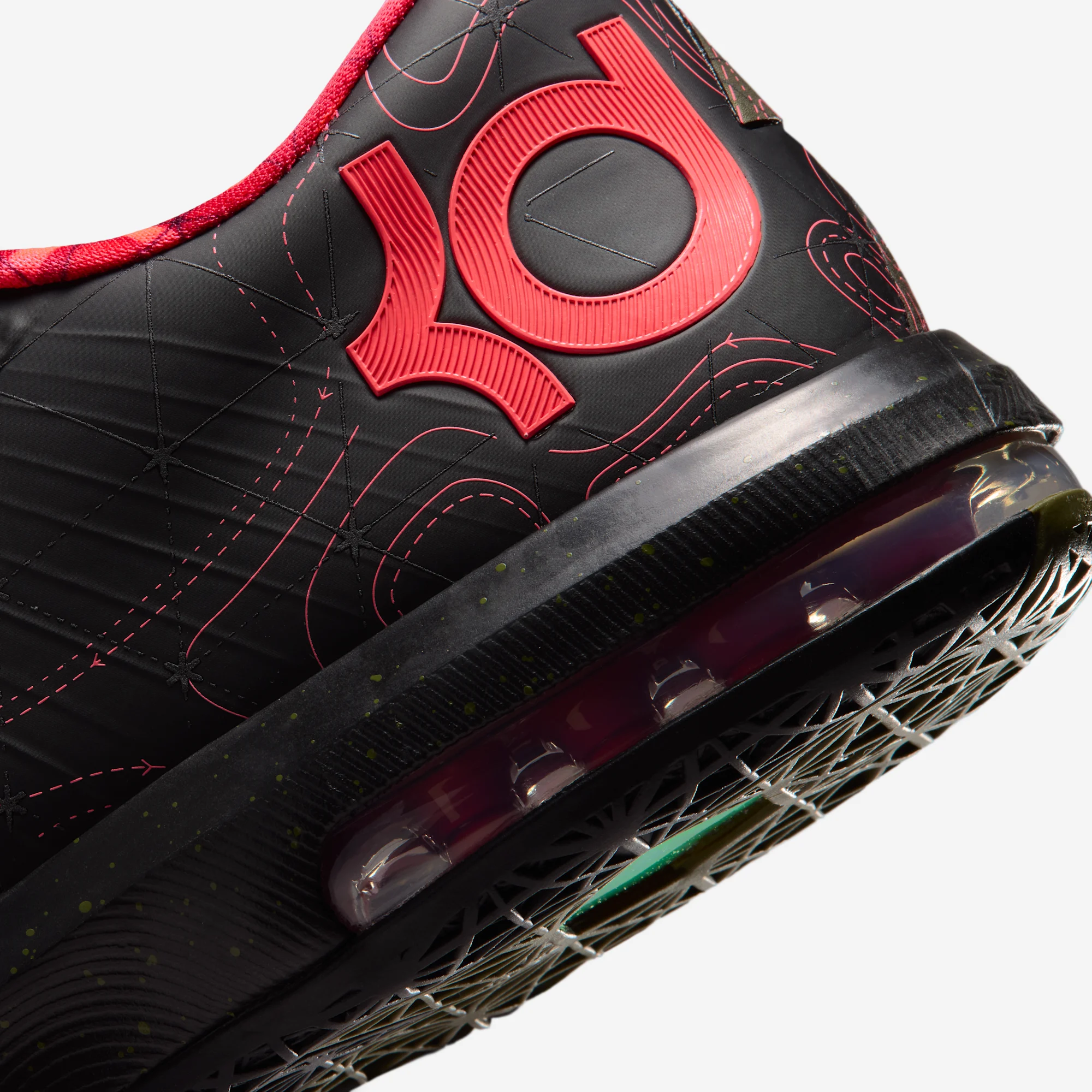 【海外8月8日発売予定】 ナイキ KD 6 "メテオロジー" ブラック/アトミック レッド/ミディアム オリーブ/ノーブル レッド(IM4409-001)