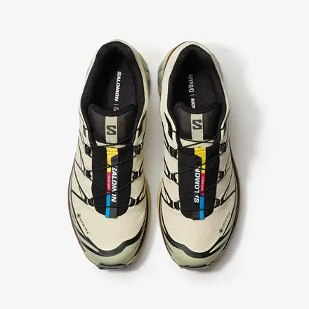 【国内4月29日発売予定】 サロモン XT-6 ゴアテックス アスパラガス グリーン/ティー/ビター チョコレート(L49202200)