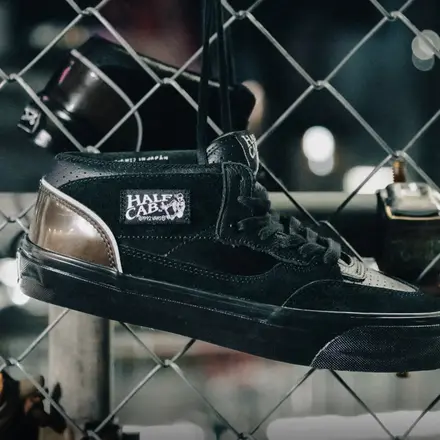 【国内4月29日発売予定】 バンズ LX ハーフキャブ 33 TPU "トーキョー" ブラック/ブラウン(VN000Z0UBLA)