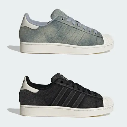 【海外4月発売開始】 アディダス オリジナルス スーパースター II デニム 2色