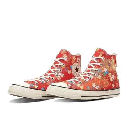 【国内4月23日発売予定】 京都一布や × コンバース オールスター "一布や" 4色