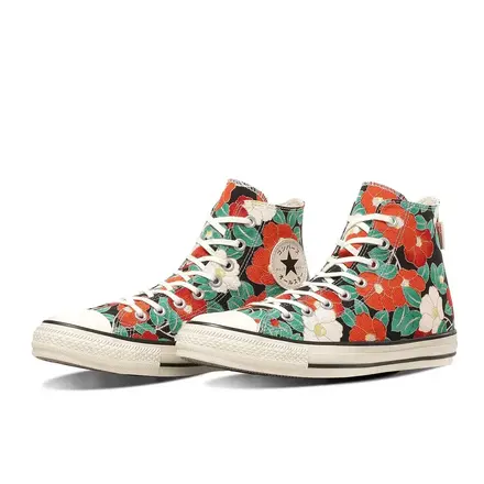 【国内4月23日発売予定】 京都一布や × コンバース オールスター "一布や" 4色