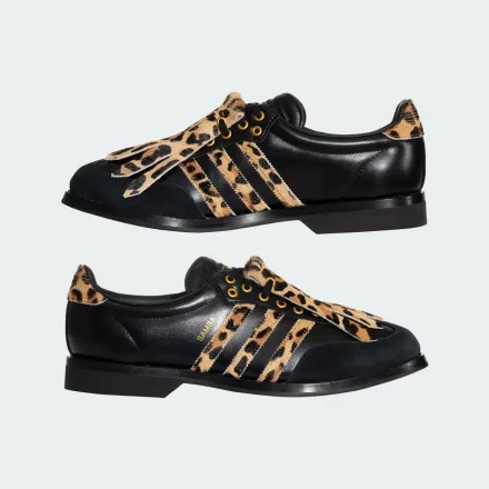 【国内5月1日発売予定】アディダス オリジナルス サンバ ボウリング "レオパード" コアブラック/サプライヤーカラー/ゴールドメタリック(KK2824)