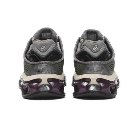 【国内5月8日発売予定】 アシックス スポーツスタイル  ゲル-キネティック 2.0 ライケン グリーン/ベニイモ パープル(1203A678.300)