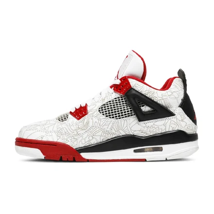 【2027年2月発売予定】ナイキ エア ジョーダン 4 “ホワイト レーザー”(IR2070-100)