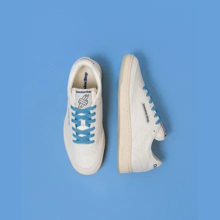 【国内4月27日先行予約】 すにすて - SneakerStep × リーボック クラブ C 85 2色