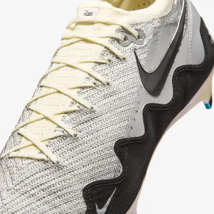 【海外5月5日発売予定】パタ × ナイキ マーキュリアル ヴェイパー 16 エリート FG クローム/ホワイト/ブラック(IQ3365-001)