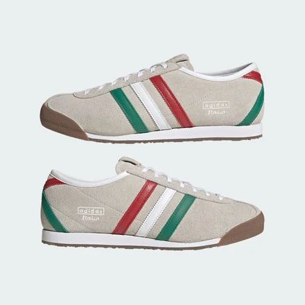 【国内5月1日発売予定】 メルセデス AMG ペトロナス F1 チーム × アディダス イタリア 70S メルセデス クラウド ホワイト/ボールド グリーン/パワー レッド(KJ1199)