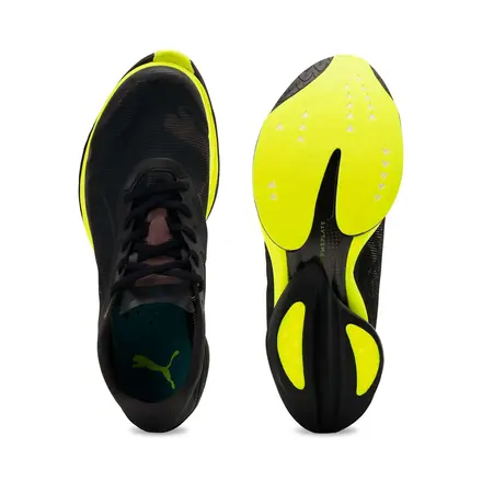 【国内4月発売開始】アストン マーティン アラムコ F1 チーム × プーマ ファスト-R ニトロ エリート 3 & マグマックス 2 ブラック/グリーン