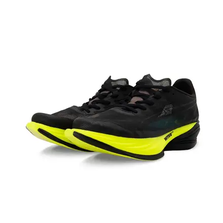 【国内4月発売開始】アストン マーティン アラムコ F1 チーム × プーマ ファスト-R ニトロ エリート 3 & マグマックス 2 ブラック/グリーン