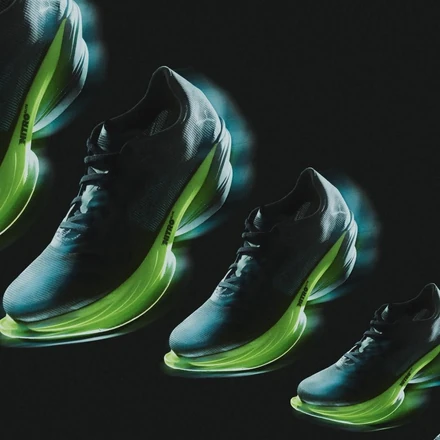 【国内4月発売開始】アストン マーティン アラムコ F1 チーム × プーマ ファスト-R ニトロ エリート 3 & マグマックス 2 ブラック/グリーン