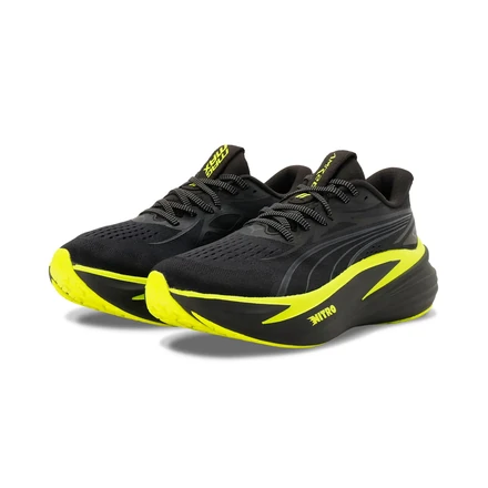 【国内4月発売開始】アストン マーティン アラムコ F1 チーム × プーマ ファスト-R ニトロ エリート 3 & マグマックス 2 ブラック/グリーン