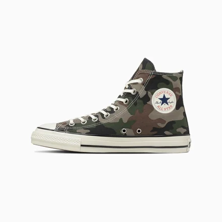 【国内5月22日発売予定】 コンバース オールスター エイジド HI & OX "ウッドランドカモ"
