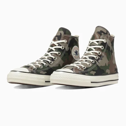 【国内5月22日発売予定】 コンバース オールスター エイジド HI & OX "ウッドランドカモ"