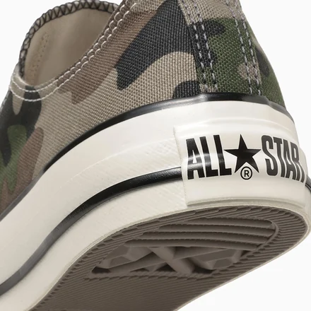 【国内5月22日発売予定】 コンバース オールスター エイジド HI & OX "ウッドランドカモ"