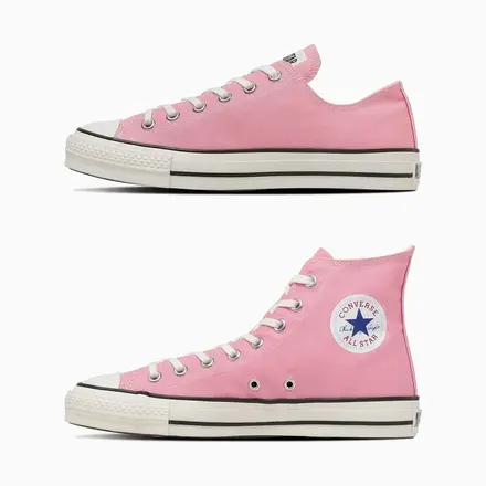 【国内5月15日発売予定】 コンバース キャンバス オールスター J HI & OX フォンダンピンク