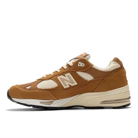 【海外5月7日発売予定】 ニューバランス 991 メイド イン UK "チップマンク/バーチ"(M991TW1)