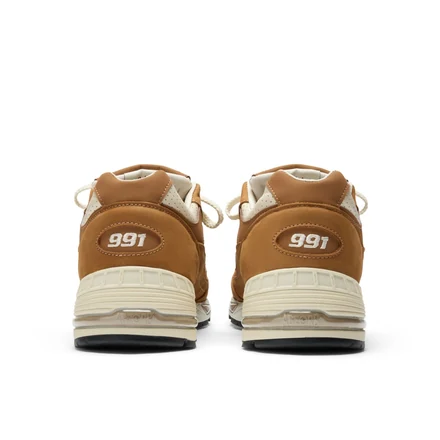 【海外5月7日発売予定】 ニューバランス 991 メイド イン UK "チップマンク/バーチ"(M991TW1)