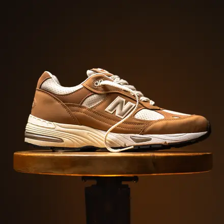 【海外5月7日発売予定】 ニューバランス 991 メイド イン UK "チップマンク/バーチ"(M991TW1)