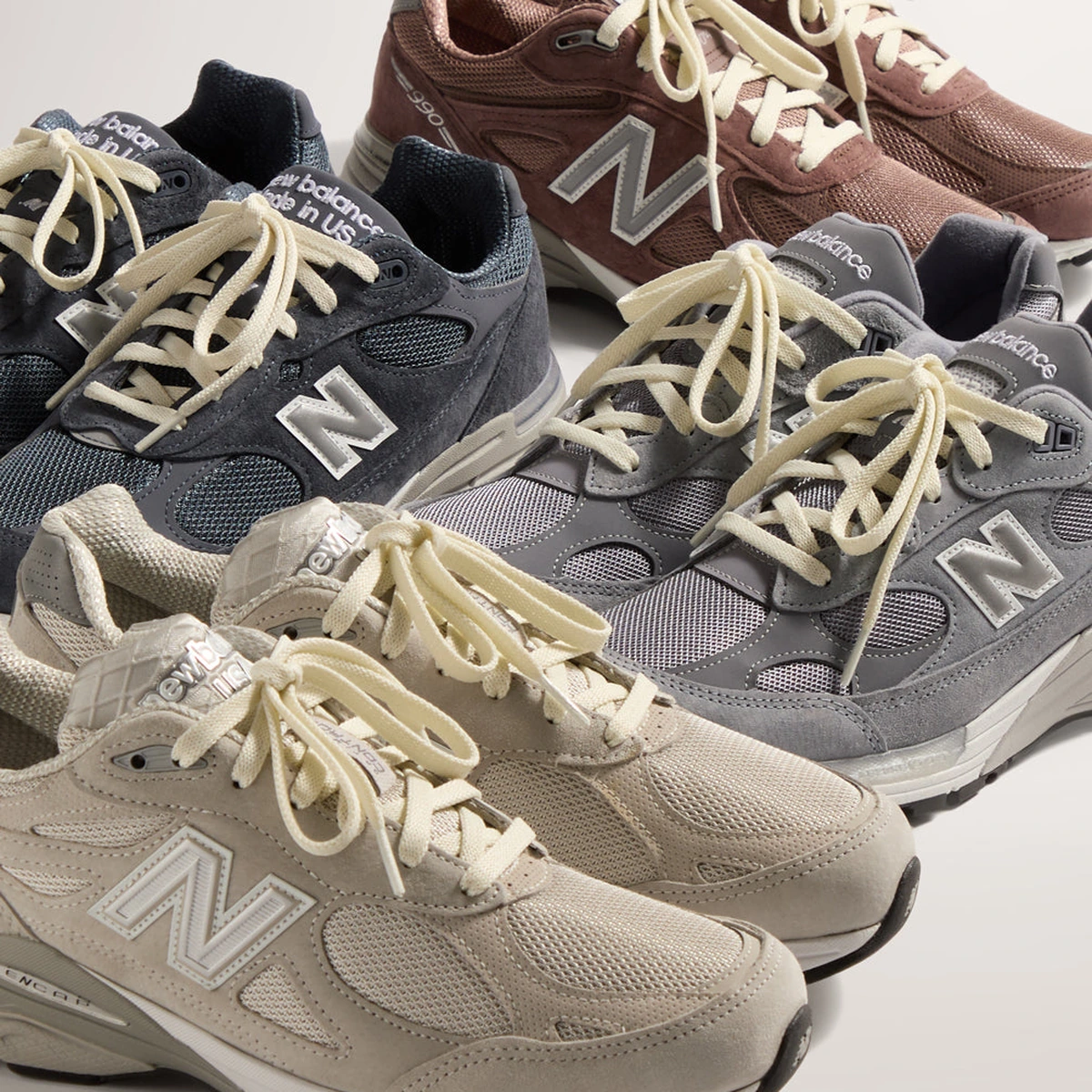  キス × ニューバランス 990V3 & 990V4 & 992 & 993